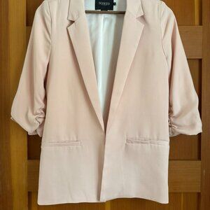 Soaked in Luxury Open Front Blazer